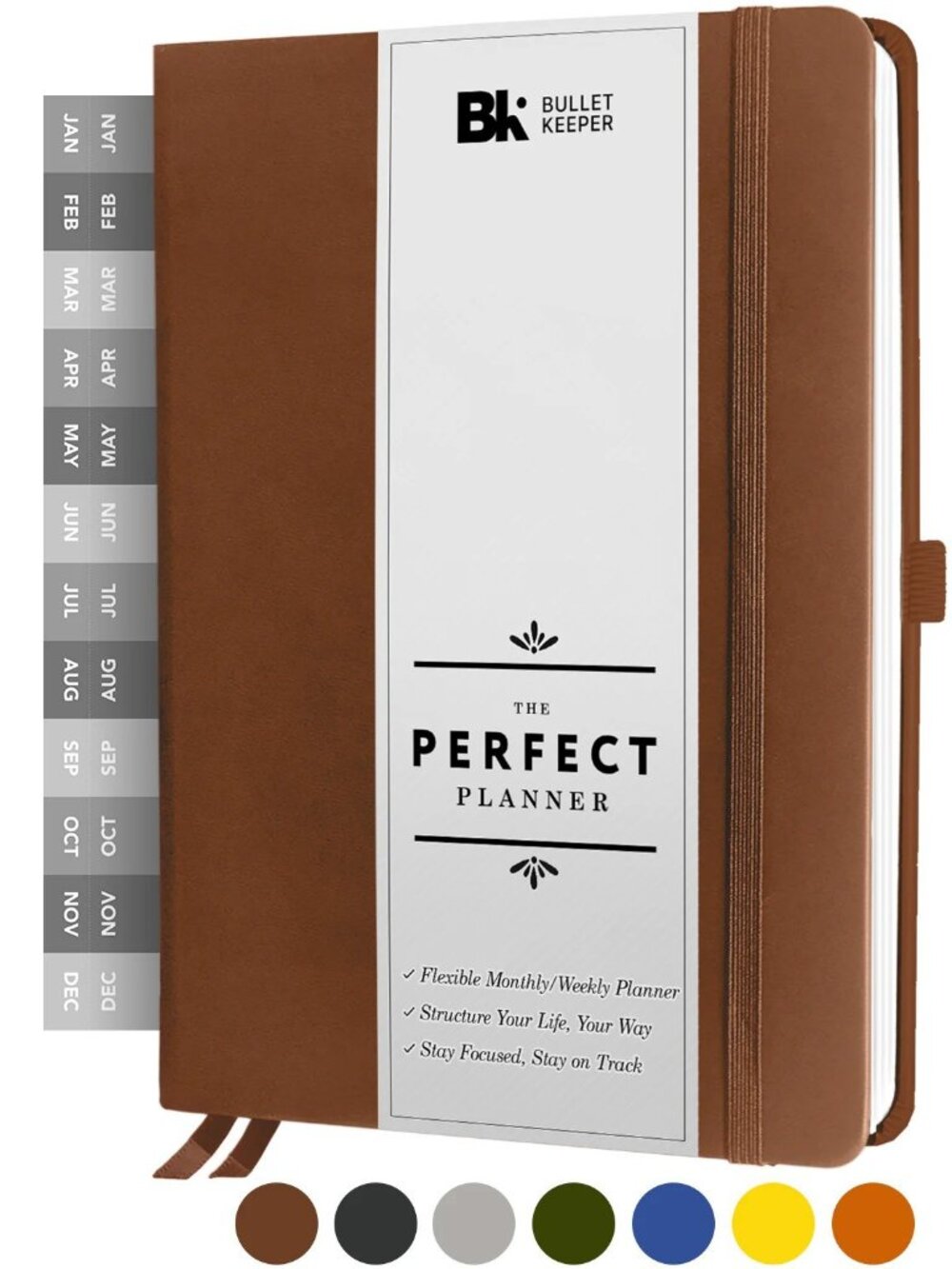The Perfect Planner Collection Monthly/Weekly Flexible Structures Undated Year